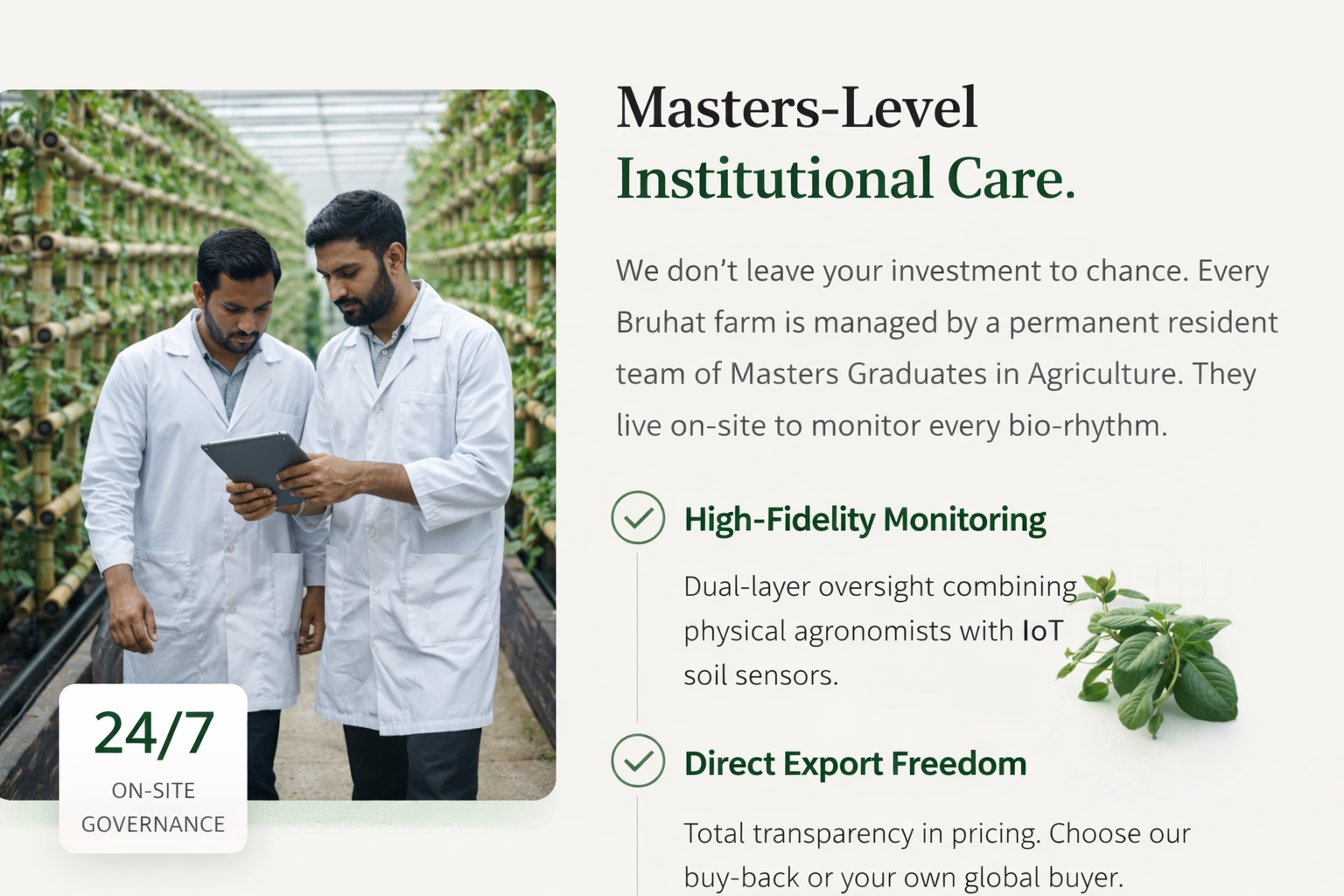 Institutional Support Team